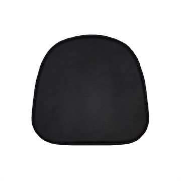 Non-reversible Standard Seat cushion  in Basis Select Leather Black for the IKEA PS 2012